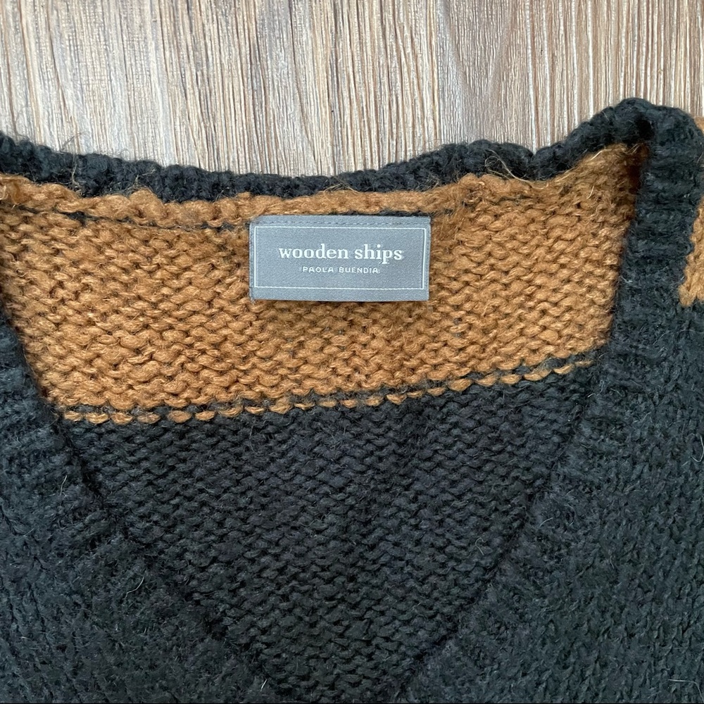 Wooden ships wool and mohair sweater - Picture 3 of 8